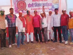 भवानी सेना संघ द्वारा किच्छा में भव्य ‘होली मिलन समारोह’ का आयोजन